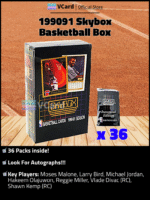 1990/91 Skybox Basketball Box - Image 2
