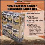 1992/93 Fleer Series 1 Basketball Box