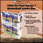 1993/94 Fleer Series 1 Basketball Box
