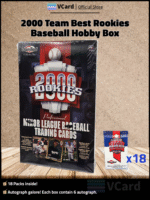 2000 Team Best Rookies Baseball Hobby Box - Image 2