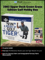 2002 Upper Deck Green Grass Edition Golf Hobby Box - Image 2