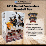 2015 Panini Contenders Baseball Box