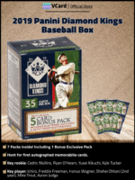 2019 Panini Diamond Kings Baseball Box - Image 2