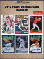 2019 Panini Donruss Optic Baseball Box - Image 5