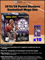 2019/20 Panini Illusions Basketball Mega Box - Image 2