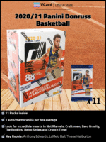 2020/21 Panini Donruss Basketball Box - Image 2