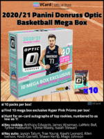 2020/21 Panini Donruss Optic Basketball Mega Box - Image 2