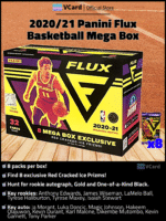 2020/21 Panini Flux Basketball Mega Box - Image 2
