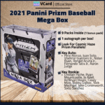 2021 Panini Prizm Baseball Mega Box