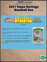2021 Topps Heritage Baseball Box - Image 5