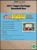 2021 Topps Heritage Baseball Box - Image 7