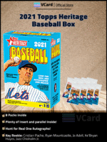2021 Topps Heritage Baseball Box - Image 2