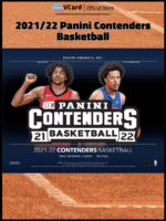 2021/22 Panini Contenders Basketball Box - Image 3