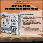 2021/22 Panini Donruss Basketball Mega Box