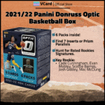 2021/22 Panini Donruss Optic Basketball Box