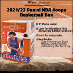 2021/22 Panini Hoops Basketball Box