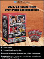 2021/22 Panini Prizm Draft Picks Basketball Box - Image 2