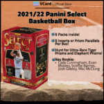 2021/22 Panini Select Basketball Box