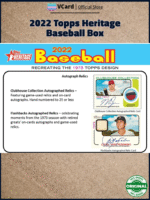 2022 Topps Heritage Baseball Box - Image 5