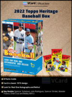 2022 Topps Heritage Baseball Box - Image 2