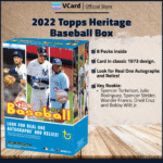 2022 Topps Heritage Baseball Box