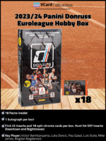 2023/24 Panini Donruss Euroleague Basketball Hobby Box - Image 2