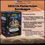 2023/24 Panini Prizm Euroleague Basketball Box