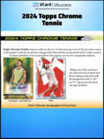 2024 Topps Chrome Tennis Box - Image 3