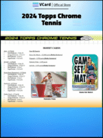 2024 Topps Chrome Tennis Box - Image 5