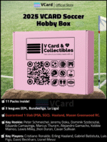 2025 VCARD Soccer Hobby Box - Image 2