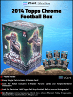 2014 Topps Chrome Football Box - Image 2