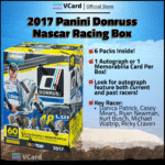 2017 Panini Donruss Nascar Racing Box
