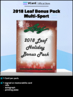 2018 Leaf Holiday Multi Sport Bonus Pack - Image 2