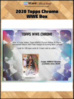 2020 Topps Chrome WWE Wrestling Box - Image 3