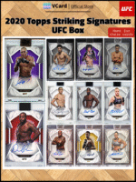 2020 Topps Striking Signatures UFC Hobby Box - Image 4