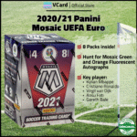 2020/21 Panini Mosaic UEFA Euro Soccer Box