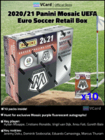 2020/21 Panini Mosaic UEFA Euro Soccer Retail Box - Image 2