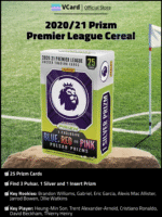 2020/21 Panini Prizm Premier League Soccer Cereal Box - Image 2