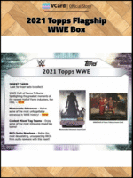 2021 Topps Flagship WWE Wrestling Box - Image 5