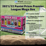 2021/22 Panini Prizm Premier League Soccer Mega Box