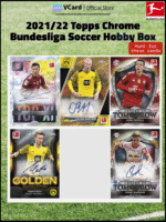 2021/22 Topps Chrome Bundesliga Soccer Hobby Box - Image 3