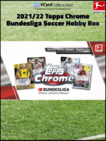 2021/22 Topps Chrome Bundesliga Soccer Hobby Box - Image 4
