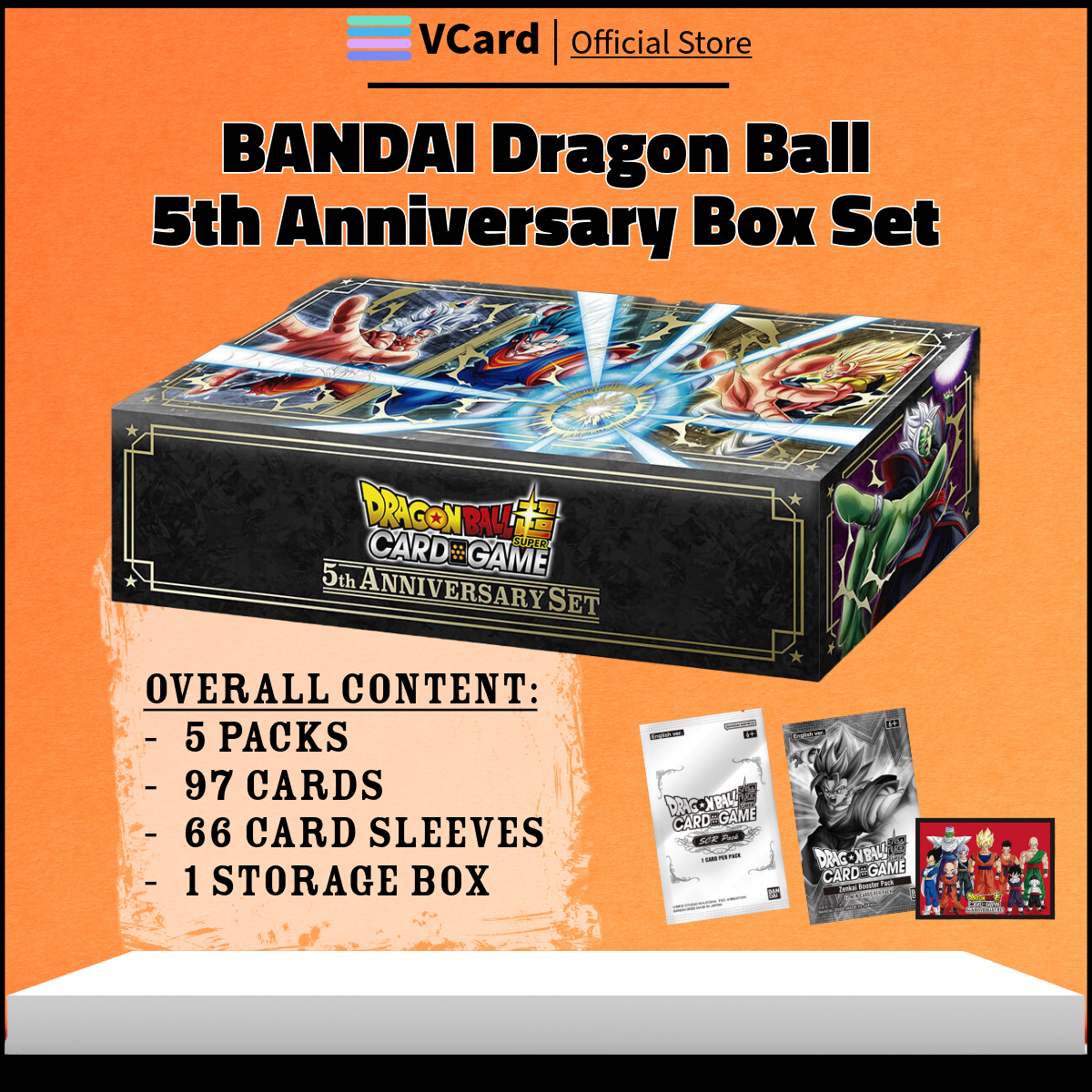 2022 Bandai Dragon Ball 5th Anniversary Box sq 2022 Bandai Dragon Ball: 5th Anniversary Box - Image 1