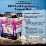 2022 Leaf Pop Century Concert Ticket Box
