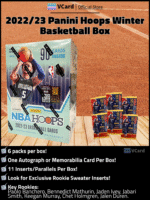 2022/23 Panini Hoops Winter Basketball Box - Image 2