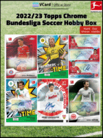 2022/23 Topps Chrome Bundesliga Soccer Hobby Box - Image 3