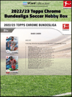 2022/23 Topps Chrome Bundesliga Soccer Hobby Box - Image 7