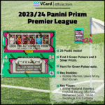 2023/24 Panini Prizm Premier League Soccer Retail Box
