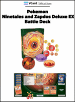 2024 Pokemon Ninetales/Zapdos ex Battle Deck Box - Image 5