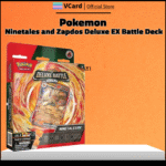 2024 Pokemon Ninetales/Zapdos ex Battle Deck Box